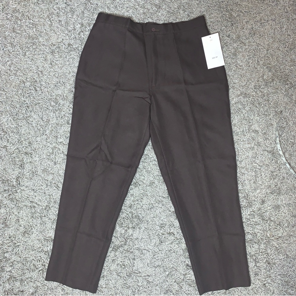 Vintage Deadstock NWT Levi’s Bend Over Pants Brown Size 18 P